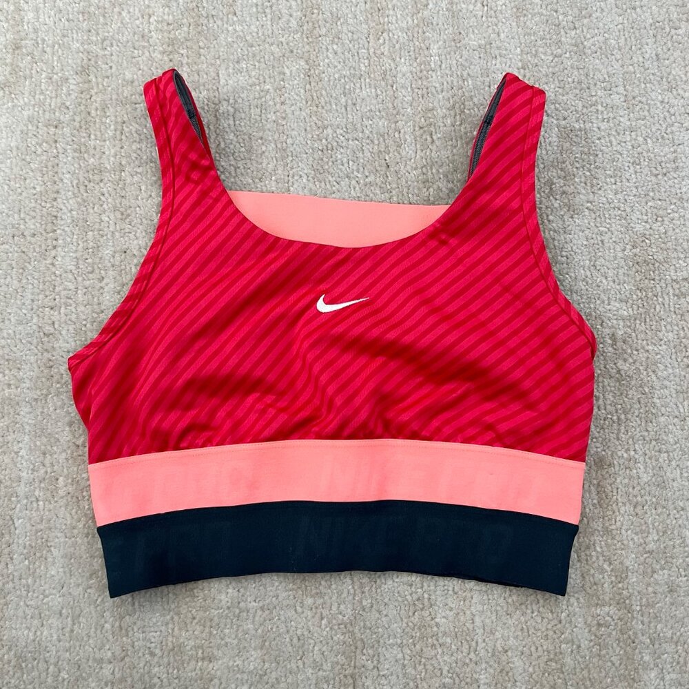 Nike Pro Dri Fit Swoosh Sports Bra M
